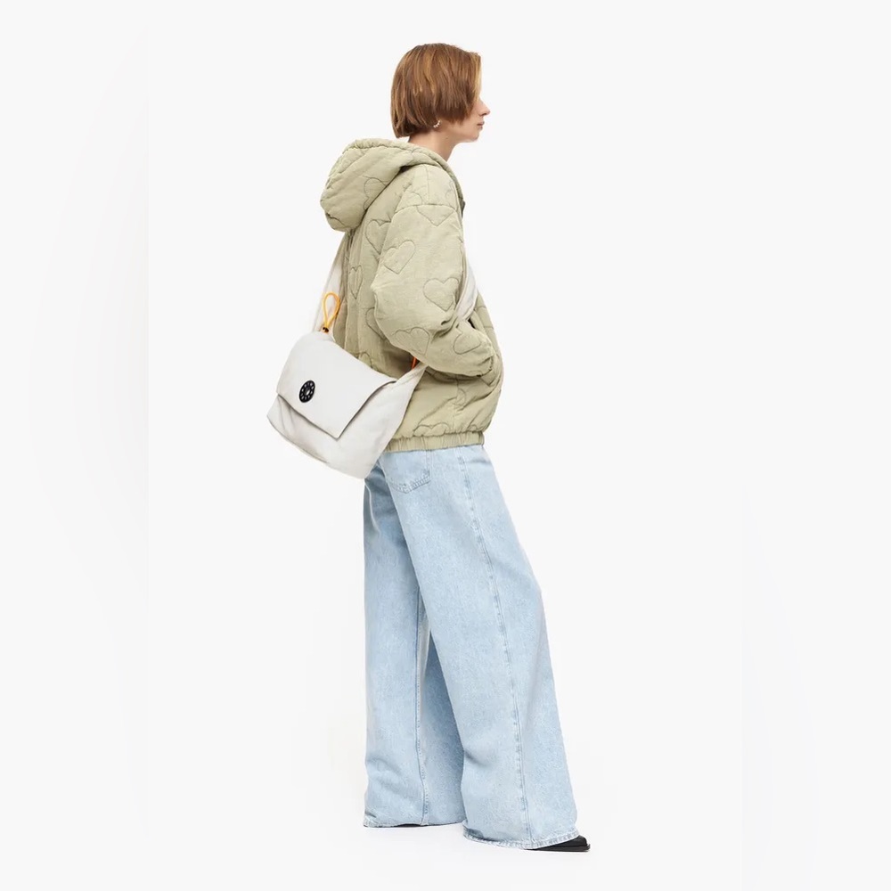 Bimba Y Lola M Bone Nylon Crossbody Bag - Picture 15 of 17